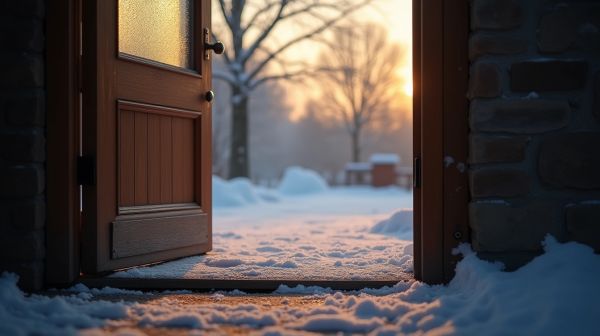 Isolation de porte d'entrée : les solutions efficaces pour contrer le froid