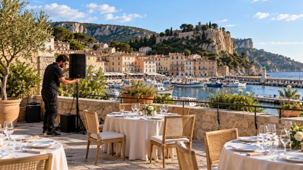 Les meilleurs services de son et lumière à Cassis pour vos événements
